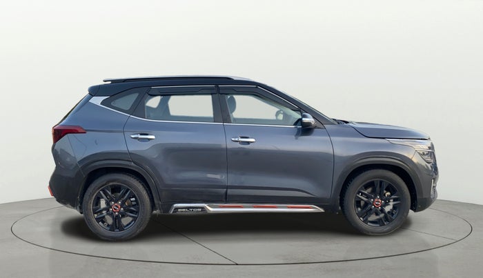 2021 KIA SELTOS HTX ANNIVERSARY EDITION 1.5 PETROL CVT, Petrol, Automatic, 1,01,026 km, Right Side View