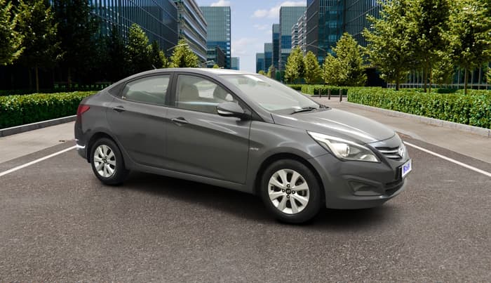 2016 Hyundai Verna 1.6 VTVT S AT, Petrol, Automatic, 80,249 km, Right Front Diagonal