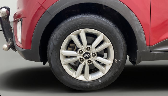 2017 Hyundai Creta SX PLUS 1.6 PETROL, Petrol, Manual, 97,987 km, Left Front Wheel