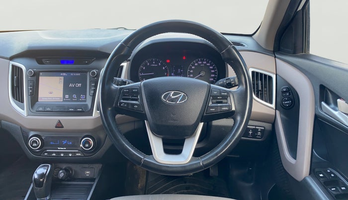 2018 Hyundai Creta SX AT 1.6 PETROL, Petrol, Automatic, 31,014 km, Steering Wheel Close Up