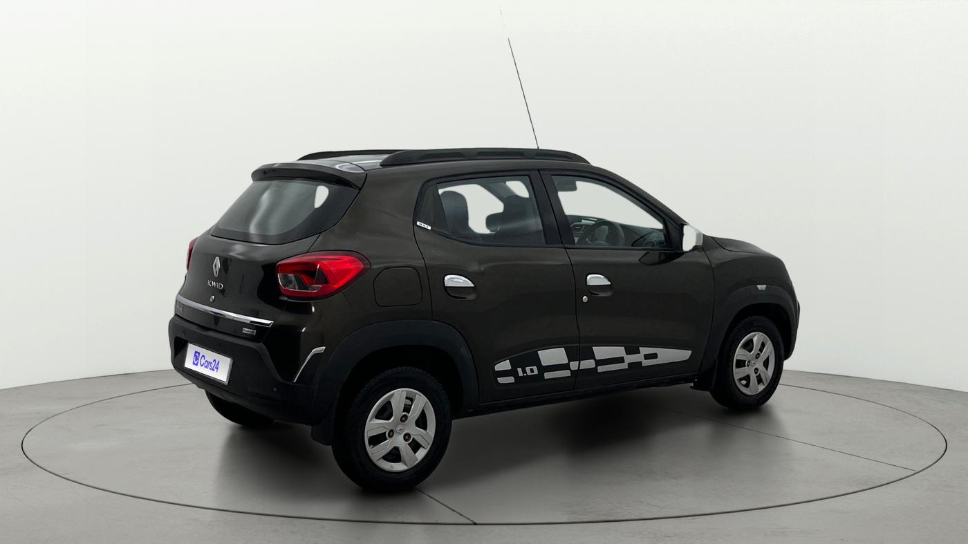 2016 Renault Kwid RXT 1.0 AMT (O), Petrol, Automatic, 22,044 km, Right Back Diagonal