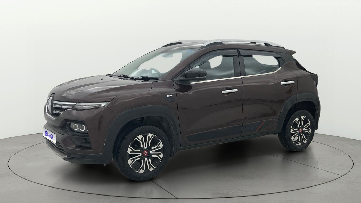 2022 Renault Kiger RXZ TURBO CVT, Petrol, Automatic, 57,757 km, Left Front Diagonal
