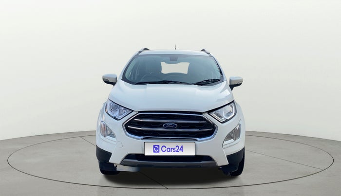 2019 Ford Ecosport TITANIUM + 1.5L PETROL, CNG, Manual, 1,24,698 km, Front
