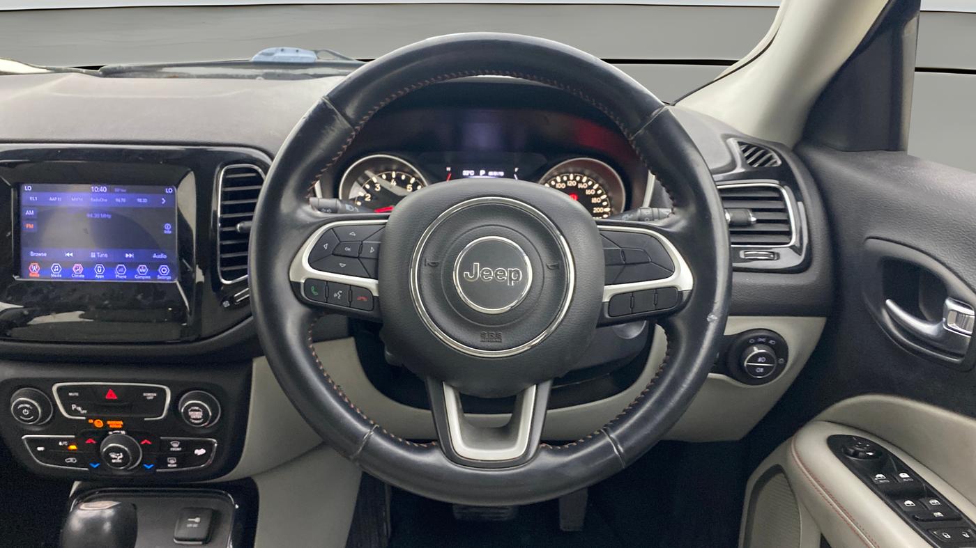 2018 Jeep Compass LIMITED 1.4 PETROL AT, Petrol, Automatic, 75,835 km, Steering Wheel Close Up