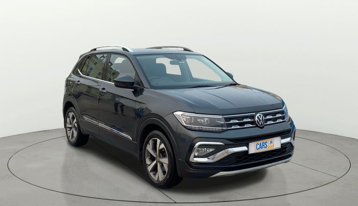 2021 Volkswagen TAIGUN TOPLINE 1.0 TSI MT, Petrol, Manual, 51,580 km, Right Front Diagonal