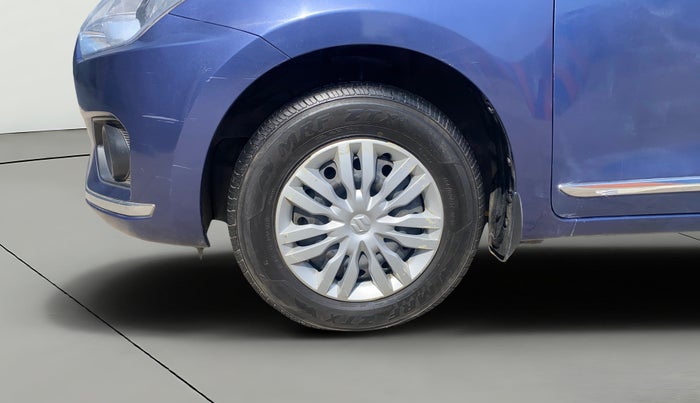2017 Maruti Dzire VXI, Petrol, Manual, 99,062 km, Left Front Wheel