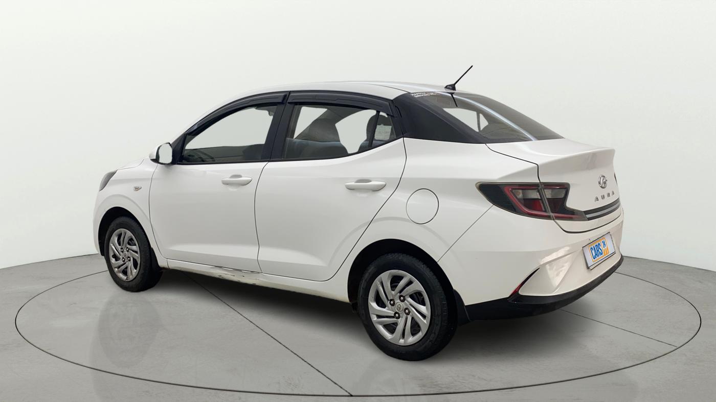 2022 Hyundai AURA S 1.2 CNG, CNG, Manual, 64,059 km, Left Back Diagonal
