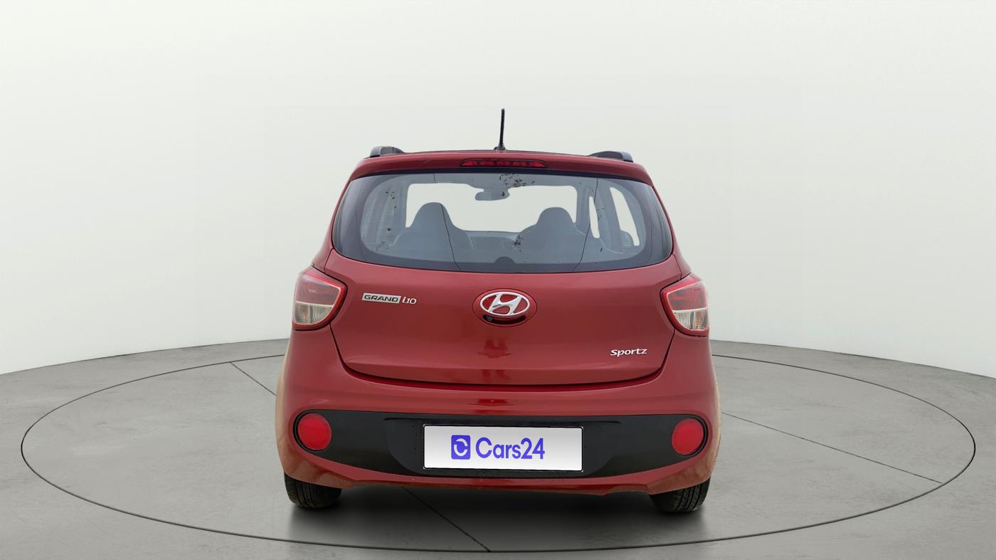 2018 Hyundai Grand i10 SPORTZ 1.2 KAPPA VTVT, Petrol, Manual, 97,160 km, Back/Rear