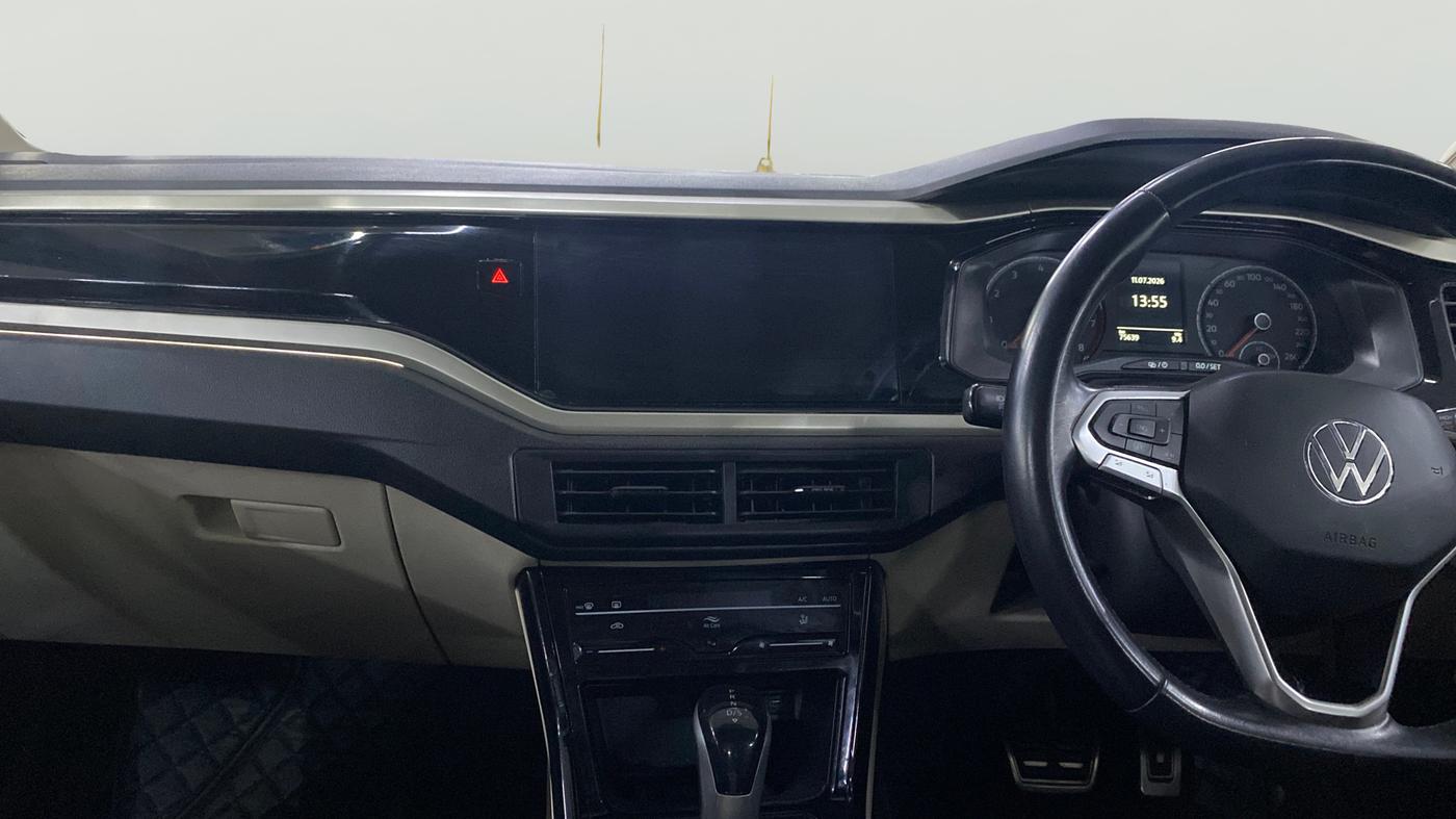 2023 Volkswagen VIRTUS HIGHLINE TSI 1.0 AT, Petrol, Automatic, 75,629 km, Air Conditioner