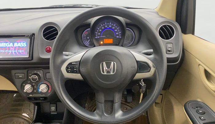 2015 Honda Amaze 1.2L I-VTEC S, Petrol, Manual, 61,837 km, Steering Wheel Close Up