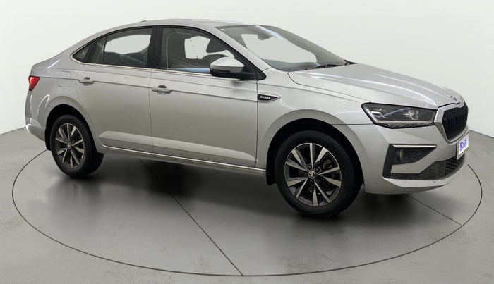 2023 Skoda SLAVIA STYLE 1.0L TSI MT, Petrol, Manual, 17,644 km, Right Front Diagonal