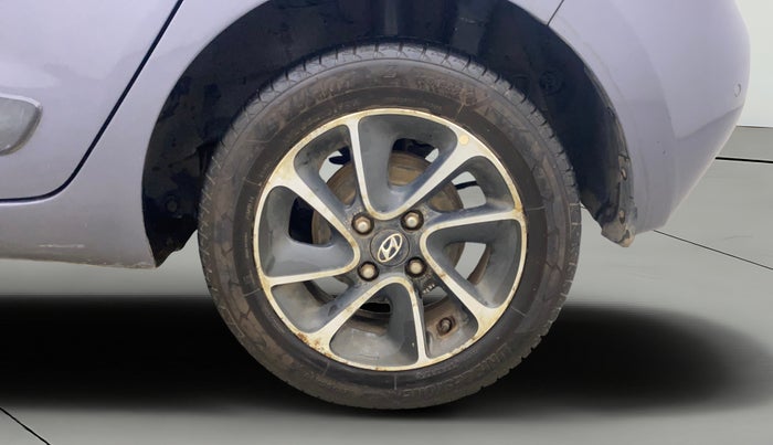 2017 Hyundai Grand i10 SPORTZ (O) AT 1.2 KAPPA VTVT, Petrol, Automatic, 77,325 km, Left Rear Wheel