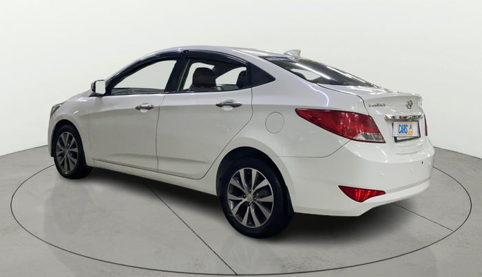 2017 Hyundai Verna 1.6 CRDI SX, Diesel, Manual, 1,00,677 km, Left Back Diagonal