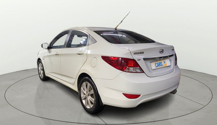 2012 Hyundai Verna FLUIDIC 1.6 VTVT SX, Petrol, Manual, 38,133 km, Left Back Diagonal