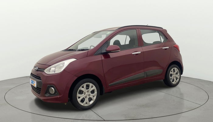 2015 Hyundai Grand i10 SPORTZ 1.2 KAPPA VTVT, Petrol, Manual, 1,90,239 km, Left Front Diagonal