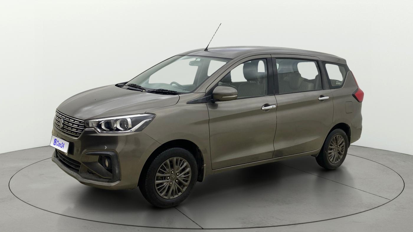 2019 Maruti Ertiga ZXI+ SHVS, Petrol, Manual, 82,157 km, Left Front Diagonal