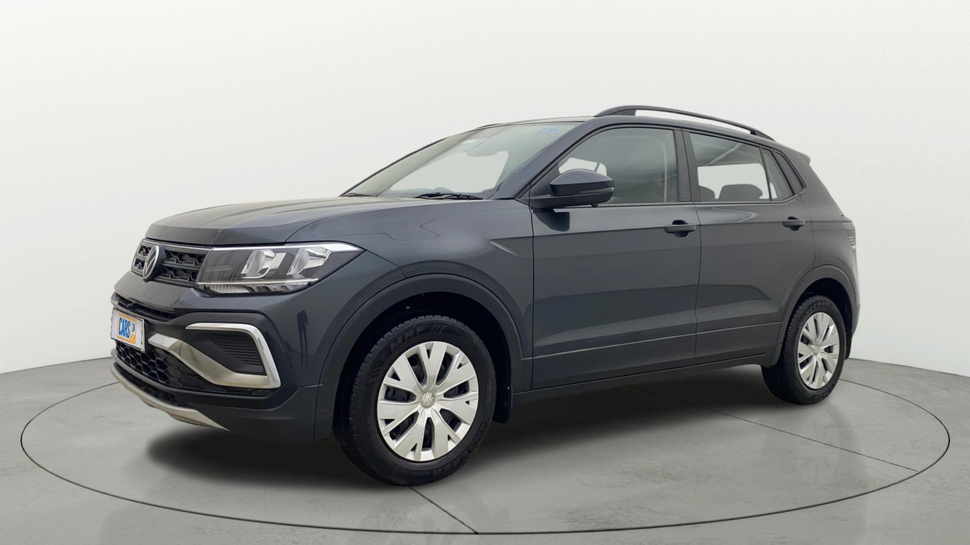 2024 Volkswagen TAIGUN COMFORTLINE 1.0 TSI MT, Petrol, Manual, 6,306 km, Left Front Diagonal