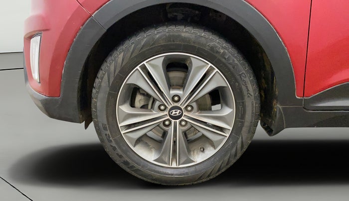 2017 Hyundai Creta SX PLUS AT 1.6 PETROL, Petrol, Automatic, 90,417 km, Left Front Wheel