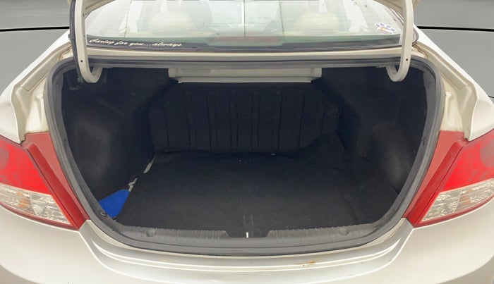 2013 Hyundai Verna FLUIDIC 1.6 VTVT SX OPT AT, Petrol, Automatic, 87,219 km, Boot Open Zoomed View