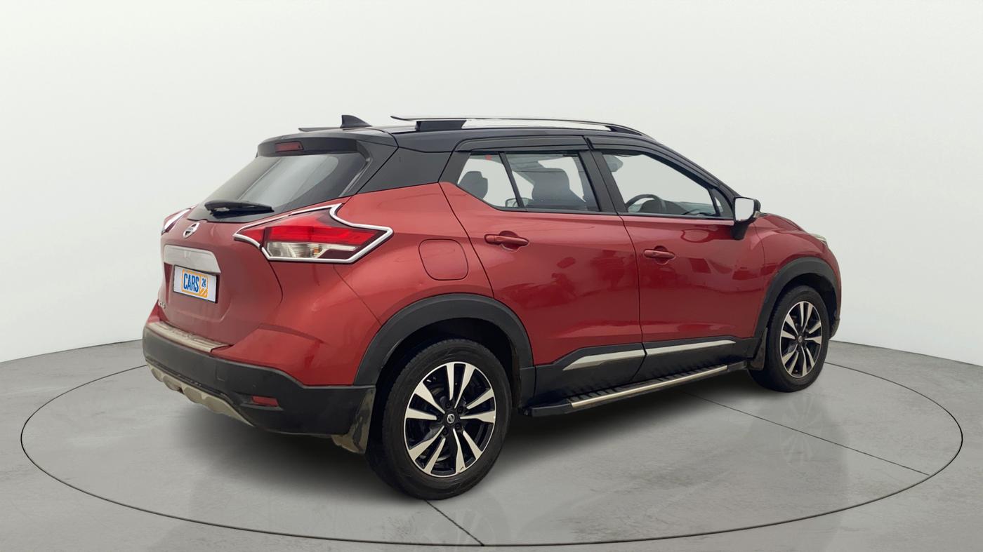 2019 Nissan Kicks XV PREMIUM O DUAL TONE DIESEL, Diesel, Manual, 1,16,304 km, Right Back Diagonal
