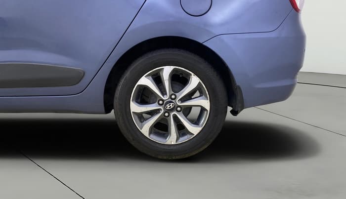 2015 Hyundai Xcent SX AT 1.2 (O), Petrol, Automatic, 41,007 km, Left Rear Wheel