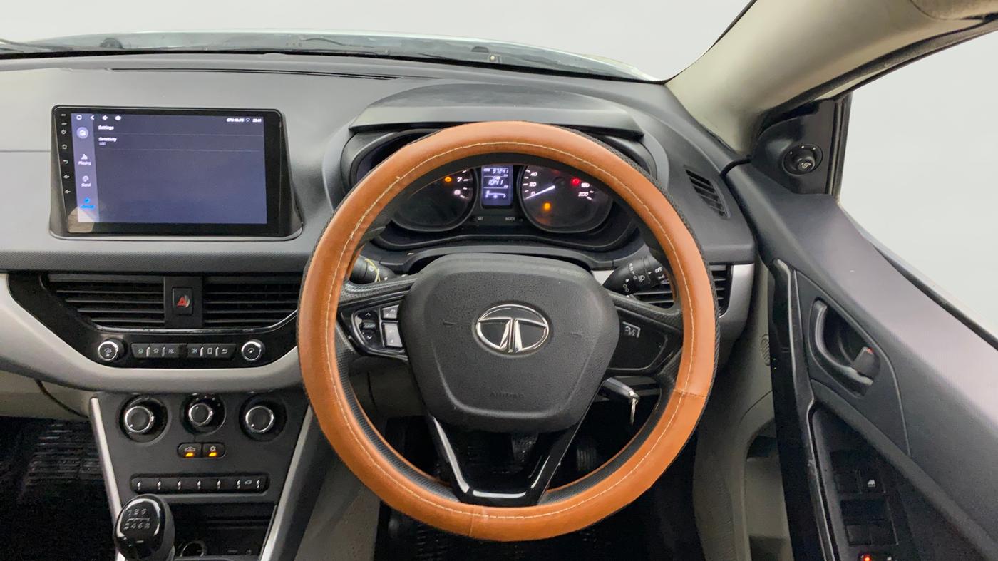 2019 Tata NEXON XM PETROL, CNG, Manual, 97,213 km, Steering Wheel Close Up