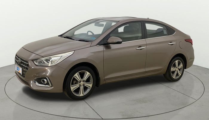 2017 Hyundai Verna 1.6 SX (O) CRDI MT, Diesel, Manual, 1,22,280 km, Left Front Diagonal