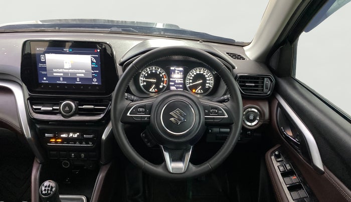 2022 Maruti Grand Vitara ALPHA SMART HYBRID, Petrol, Manual, 50,823 km, Steering Wheel Close Up