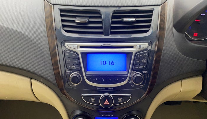 2014 Hyundai Verna FLUIDIC 1.6 CRDI SX AT, Diesel, Automatic, 81,531 km, Air Conditioner