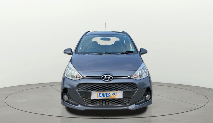 2017 Hyundai Grand i10 SPORTZ (O) 1.2 KAPPA VTVT, Petrol, Manual, 72,997 km, Front