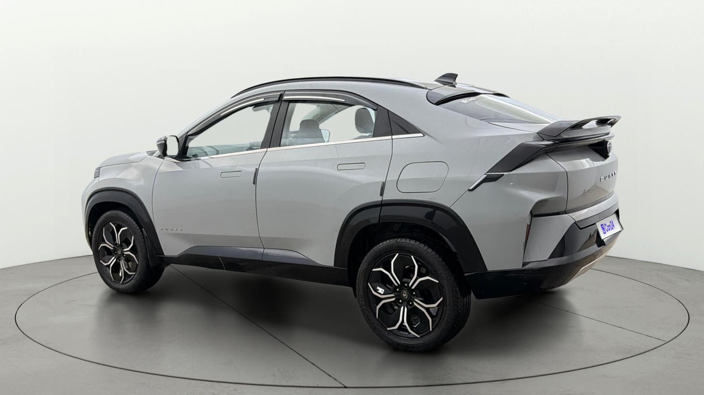 2025 Tata Curvv Accomplished S 1.2 Petrol 7DCA, Petrol, Automatic, 27,791 km, Left Back Diagonal