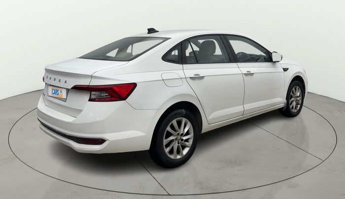 2022 Skoda SLAVIA AMBITION 1.0L TSI AT, Petrol, Automatic, 36,756 km, Right Back Diagonal