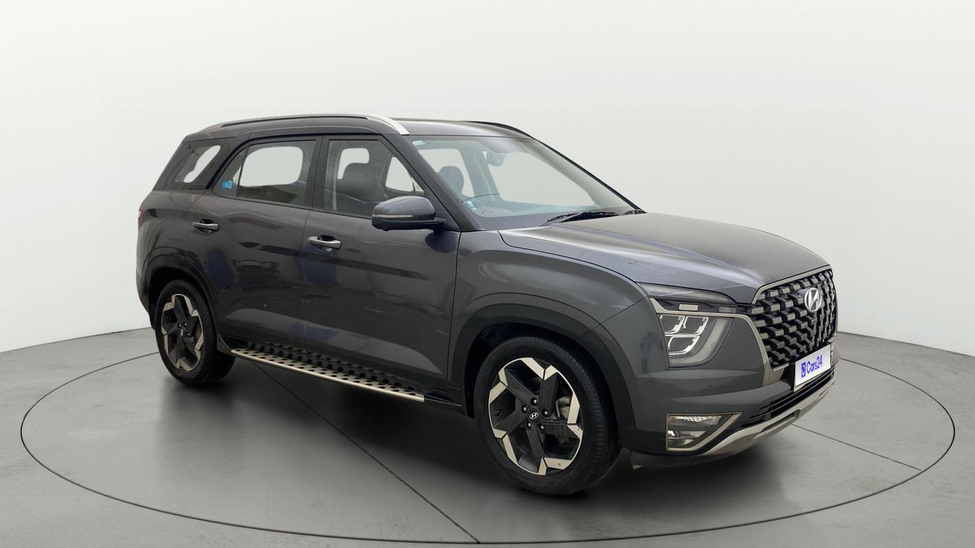 2021 Hyundai ALCAZAR 2.0 SIGNATURE (O) AT 6STR, Petrol, Automatic, 94,090 km, Right Front Diagonal