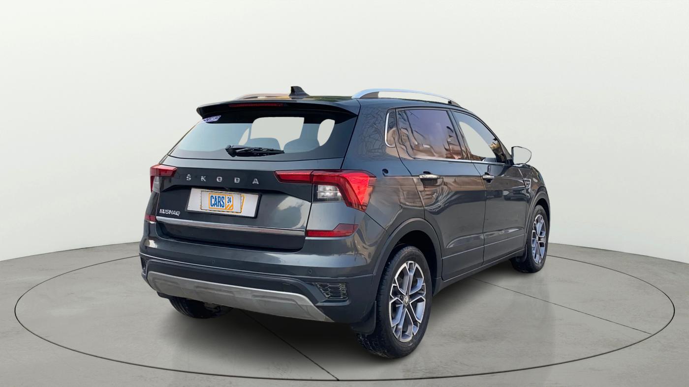 2022 Skoda KUSHAQ STYLE 1.0L TSI MT, Petrol, Manual, 71,896 km, Right Back Diagonal