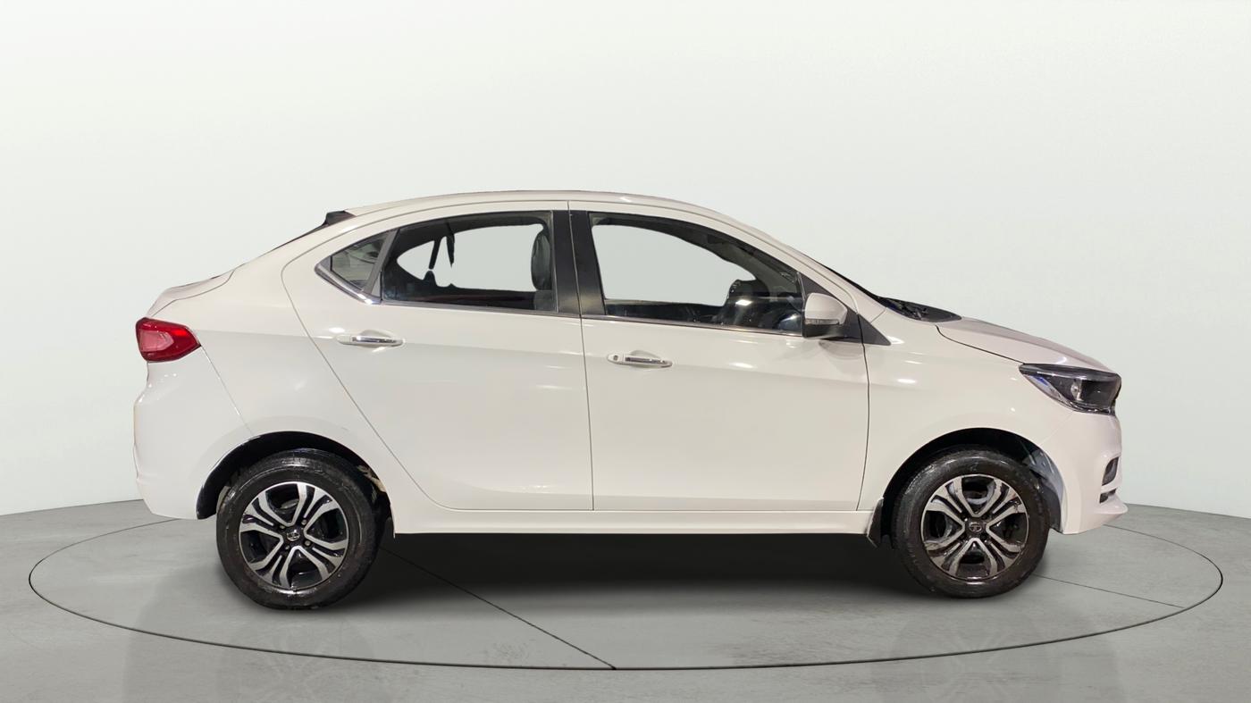 2022 Tata TIGOR XZ PLUS CNG, CNG, Manual, 34,442 km, Right Side View