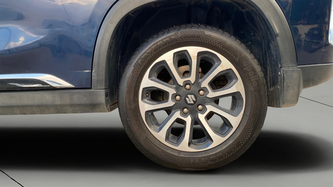 2024 Maruti Grand Vitara DELTA CNG, CNG, Manual, 55,048 km, Left Rear Wheel