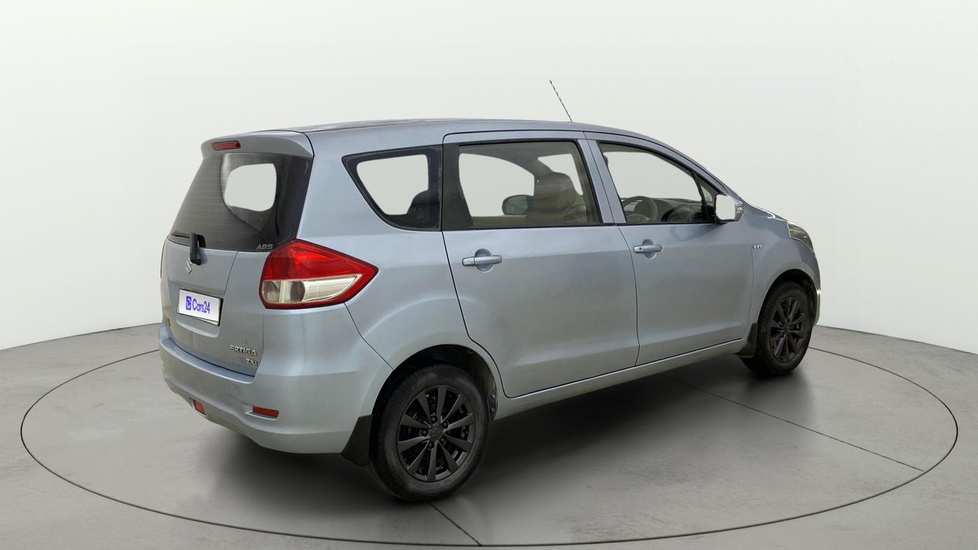 2014 Maruti Ertiga ZXI, Petrol, Manual, 1,09,924 km, Right Back Diagonal
