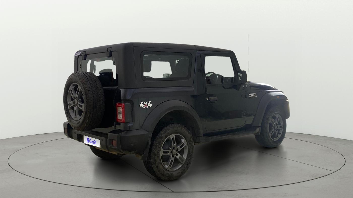 2022 Mahindra Thar LX HT PETROL 4WD MT, Petrol, Manual, 47,601 km, Right Back Diagonal