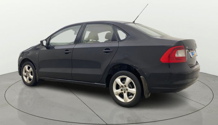 2013 Skoda Rapid ELEGANCE 1.6 TDI CR MT, Diesel, Manual, 85,878 km, Left Back Diagonal