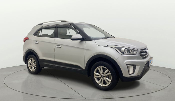 2017 Hyundai Creta SX PLUS 1.6 PETROL, Petrol, Manual, 1,29,390 km, Right Front Diagonal
