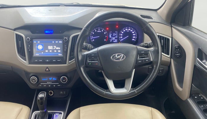 2017 Hyundai Creta SX PLUS AT 1.6 PETROL, Petrol, Automatic, 73,319 km, Steering Wheel Close Up
