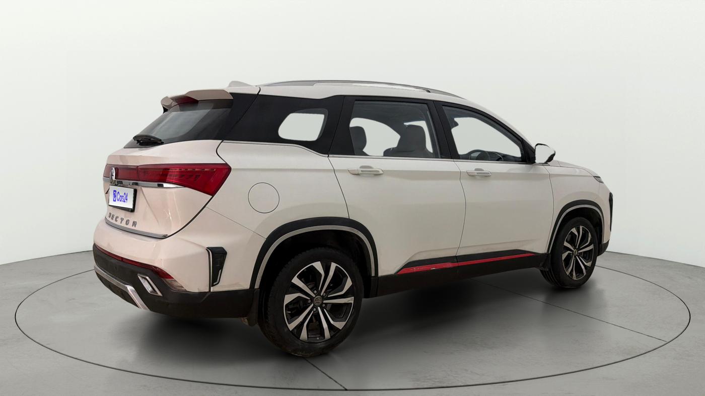 2023 MG HECTOR SHARP PRO 1.5 PETROL TURBO CVT PETROL, Petrol, Automatic, 34,830 km, Right Back Diagonal