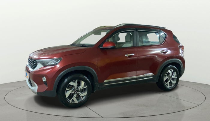 2021 KIA SONET HTX 1.0 IMT, Petrol, Manual, 76,222 km, Left Front Diagonal