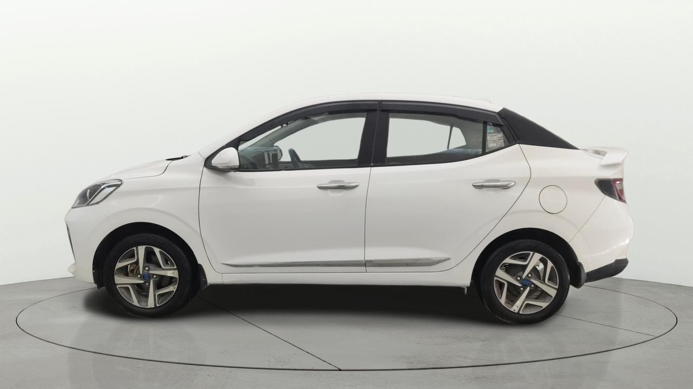 2023 Hyundai AURA SX PLUS 1.2 AMT, Petrol, Automatic, 27,624 km, Left Side