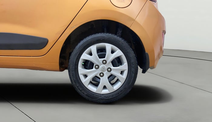 2016 Hyundai Grand i10 SPORTZ 1.2 KAPPA VTVT, Petrol, Manual, 65,267 km, Left Rear Wheel