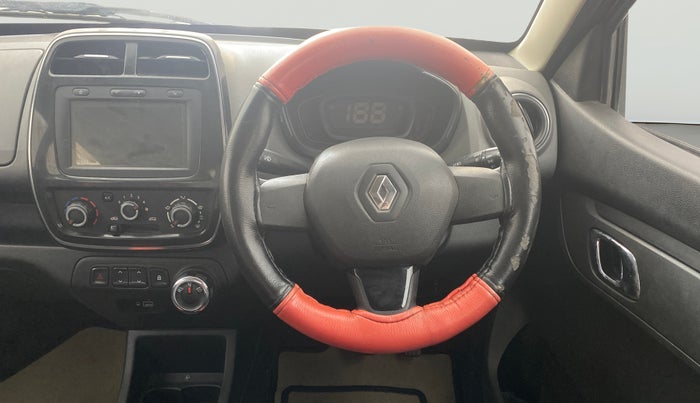 2019 Renault Kwid RXT 1.0 AMT (O), Petrol, Automatic, 40,558 km, Steering Wheel Close Up