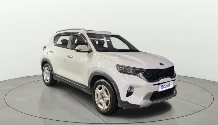 2020 KIA SONET HTX 1.0 IMT, Petrol, Manual, 51,102 km, Right Front Diagonal
