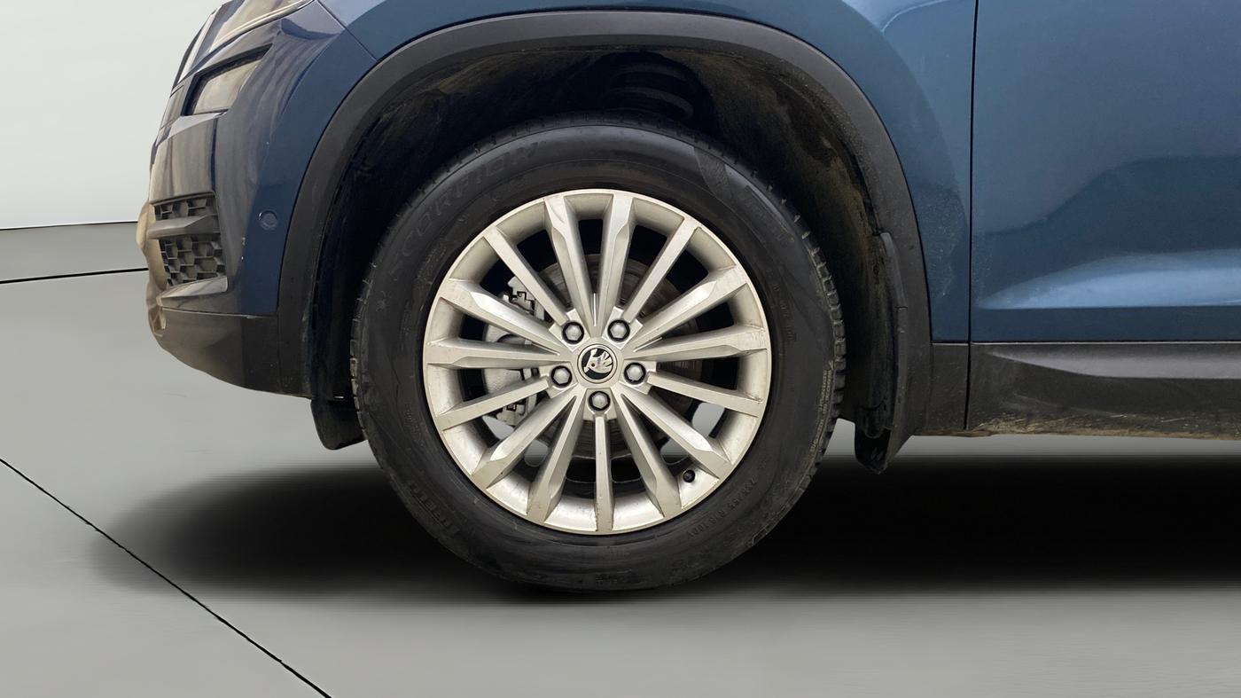 2018 Skoda Kodiaq STYLE 2.0 TDI 4X4 AT, Diesel, Automatic, 1,14,567 km, Left Front Wheel