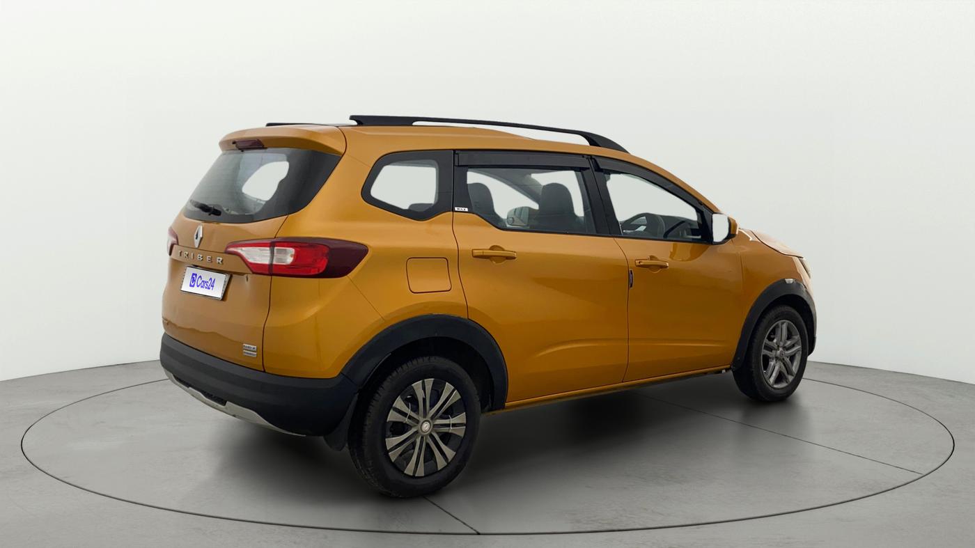 2020 Renault TRIBER RXZ AMT, Petrol, Automatic, 65,431 km, Right Back Diagonal
