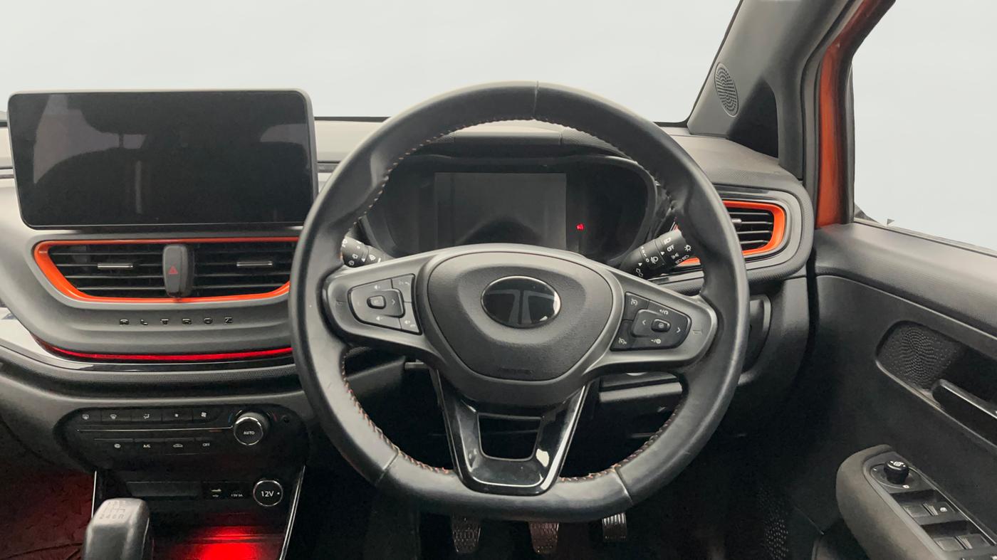 2024 Tata ALTROZ Racer R3, Petrol, Manual, 5,934 km, Steering Wheel Close Up